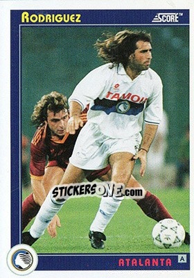 Figurina Rodriguez - Italian League 1993 - Score