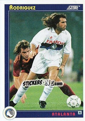 Sticker Rodriguez - Italian League 1993 n. 51 - Score