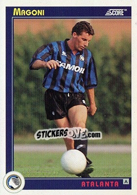 Sticker Magoni - Italian League 1993 - Score