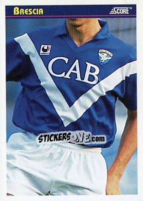 Sticker Brescia - Italian League 1993 n. 55 - Score