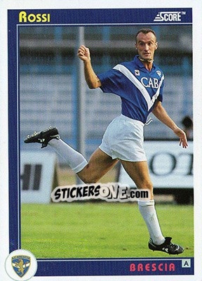 Sticker Rossi - Italian League 1993 n. 58 - Score