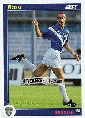 Sticker Rossi - Italian League 1993 - Score