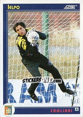 Sticker Lelpo - Italian League 1993 n. 74 - Score