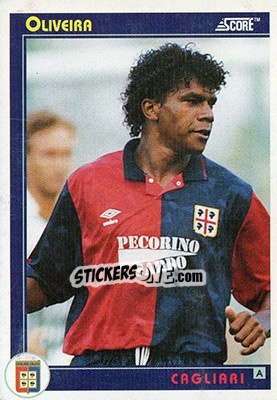 Figurina Oliveira - Italian League 1993 n. 84 - Score