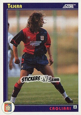 Sticker Tejera - Italian League 1993 n. 90 - Score