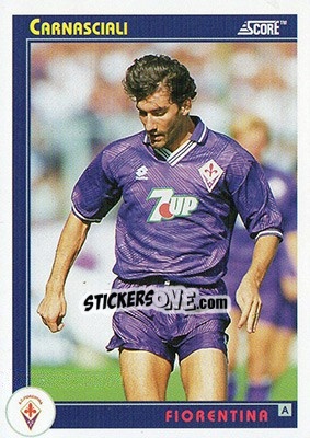 Cromo Carnasciali - Italian League 1993 - Score