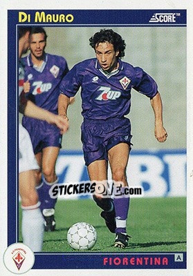 Sticker Di Mauro - Italian League 1993 - Score