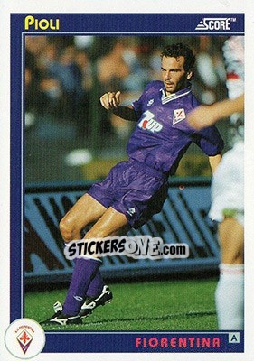 Cromo Piou - Italian League 1993 n. 96 - Score
