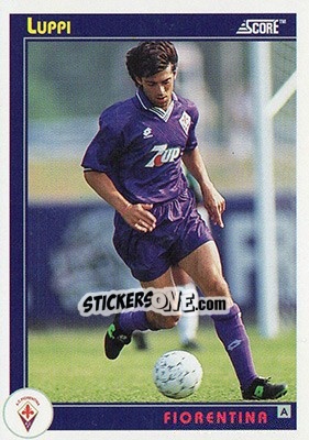 Cromo Luppi - Italian League 1993 - Score