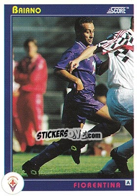 Sticker Baiano - Italian League 1993 n. 102 - Score