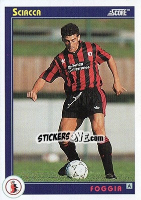 Sticker Sciacca - Italian League 1993 n. 126 - Score