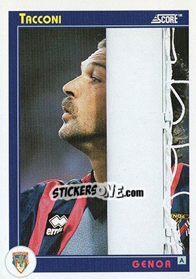 Sticker Tacconi - Italian League 1993 n. 128 - Score