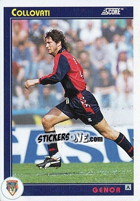 Sticker Collovati - Italian League 1993 - Score