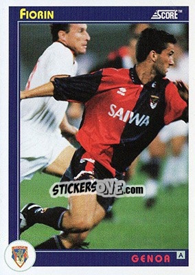 Cromo Fiorin - Italian League 1993 - Score
