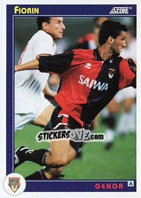 Sticker Fiorin - Italian League 1993 n. 141 - Score