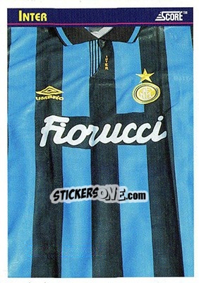 Sticker Inter - Italian League 1993 - Score