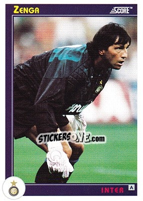 Sticker Zenga - Italian League 1993 n. 146 - Score