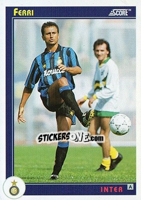 Cromo Ferri - Italian League 1993 - Score