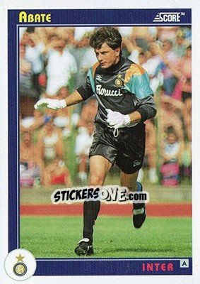 Sticker Abate - Italian League 1993 n. 157 - Score