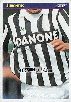 Sticker Juventus - Italian League 1993 n. 163 - Score