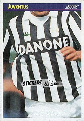 Figurina Juventus - Italian League 1993 - Score