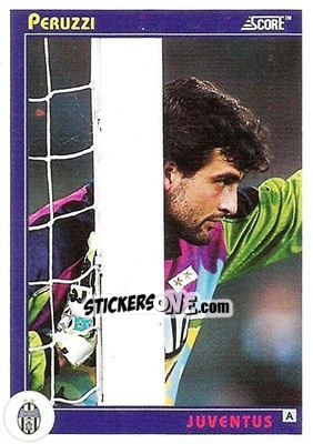 Sticker Peruzzi - Italian League 1993 - Score