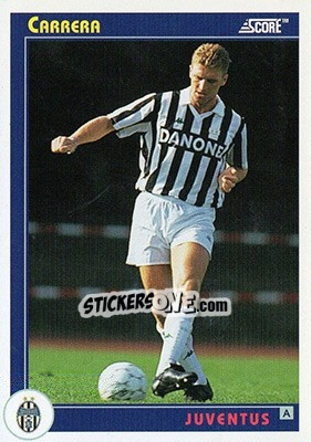 Sticker Carrera - Italian League 1993 - Score