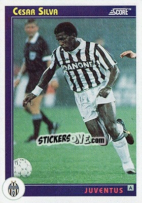 Sticker Silva - Italian League 1993 n. 169 - Score