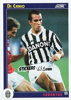 Sticker Di Canio - Italian League 1993 n. 170 - Score