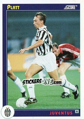 Figurina Platt - Italian League 1993 - Score