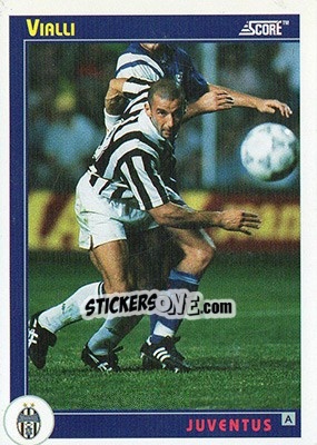 Sticker Vialli - Italian League 1993 - Score