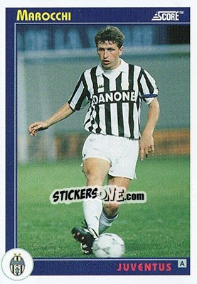 Sticker Marocchi - Italian League 1993 n. 176 - Score
