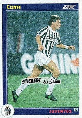 Sticker Conte - Italian League 1993 - Score