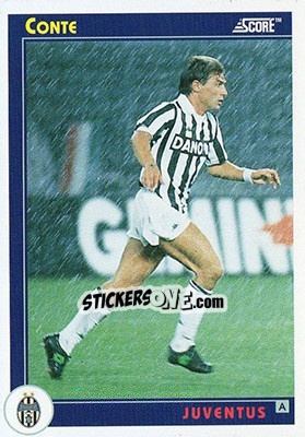 Sticker Conte - Italian League 1993 n. 177 - Score