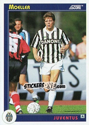 Sticker Moller - Italian League 1993 - Score