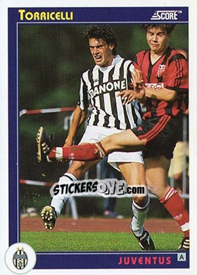 Cromo Torricelli - Italian League 1993 - Score