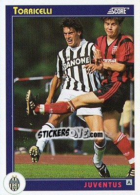 Sticker Torricelli - Italian League 1993 n. 180 - Score