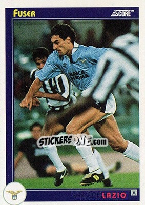 Sticker Fuser - Italian League 1993 n. 188 - Score