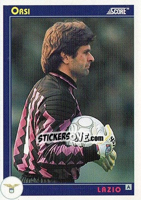 Cromo Orsi - Italian League 1993 - Score