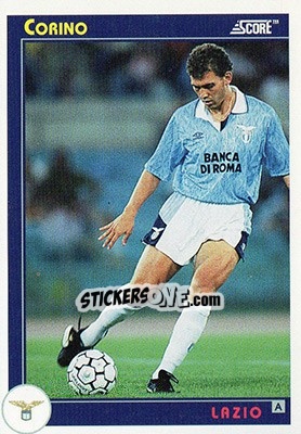 Sticker Corino - Italian League 1993 n. 194 - Score