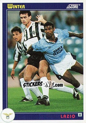 Sticker Winter - Italian League 1993 - Score