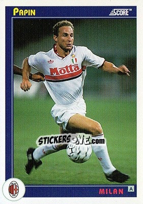 Sticker Papin - Italian League 1993 - Score