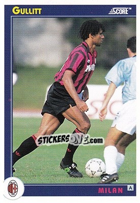 Cromo Gullit - Italian League 1993 - Score