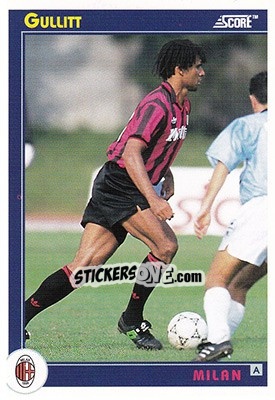 Sticker Gullit - Italian League 1993 n. 216 - Score