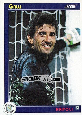 Sticker Galli - Italian League 1993 n. 218 - Score
