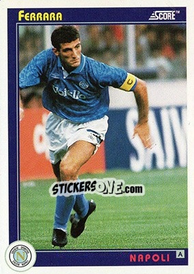 Sticker Ferrara - Italian League 1993 n. 219 - Score