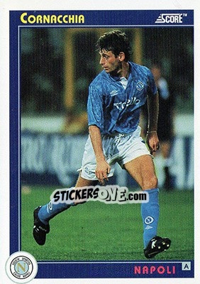 Figurina Cornacchia - Italian League 1993 - Score