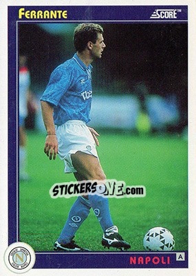 Sticker Ferrante - Italian League 1993 - Score