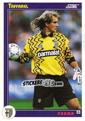 Figurina Taffarel - Italian League 1993 - Score