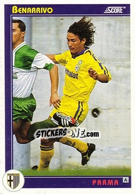 Sticker Benarrivo - Italian League 1993 - Score
